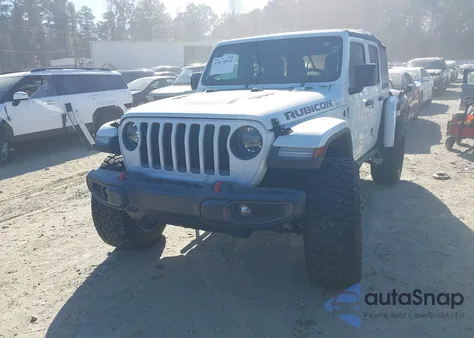 2020 Jeep Wrangler Unlimited Rubicon 4X4 из США, поврежденный, VIN 1C4HJXFN1LW310302